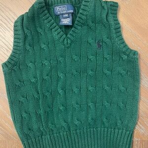 RALPH LAUREN baby boy vest. 24 months. So handsome!